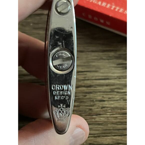 Vintage Winston Cigarette Lighter In Original Box NOS JAPAN - Picture 3 of 3